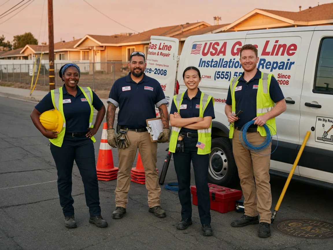 Gas Line Installation company in Winterville, NC